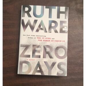 Zero Days by Ruth Ware Hardcover Book